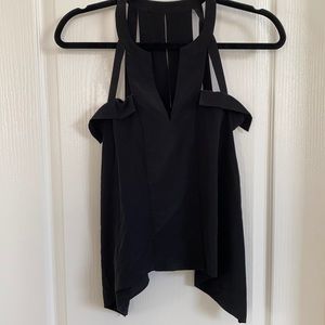 BCBG cutout tank